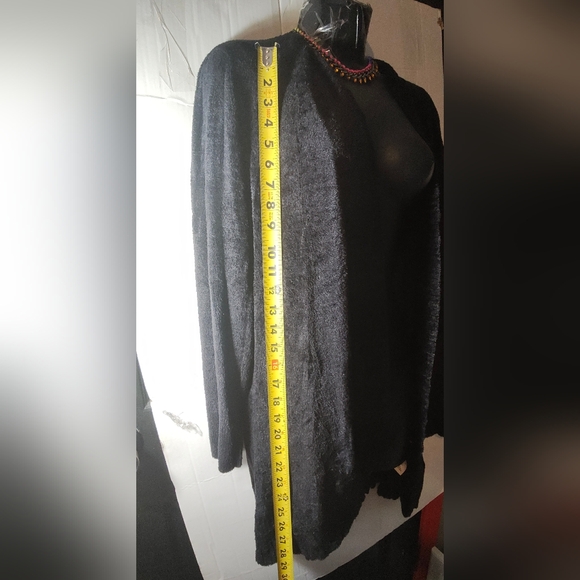 Ruby Rd. Black Textured Cardigan - Picture 5 of 10